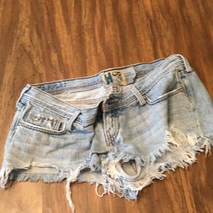 Hollister cutoff Jean shorts